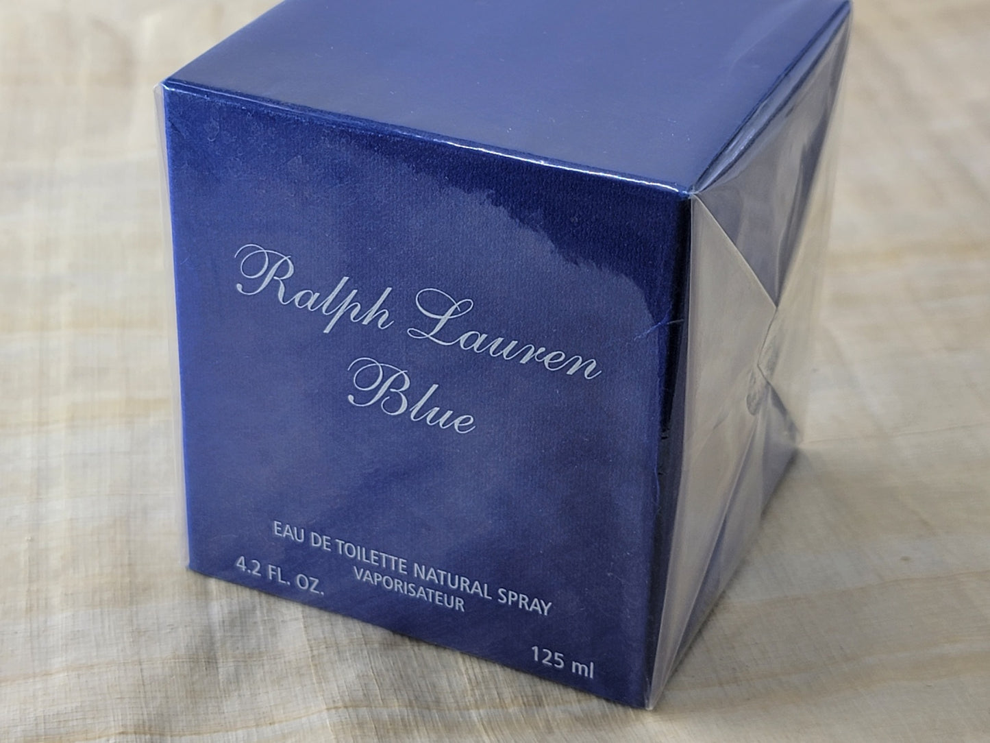 Ralph Lauren Blue for women EDT Spray 125 ml 4.2 oz Or 75 ml 2.5 oz, Rare, Vintage, Sealed