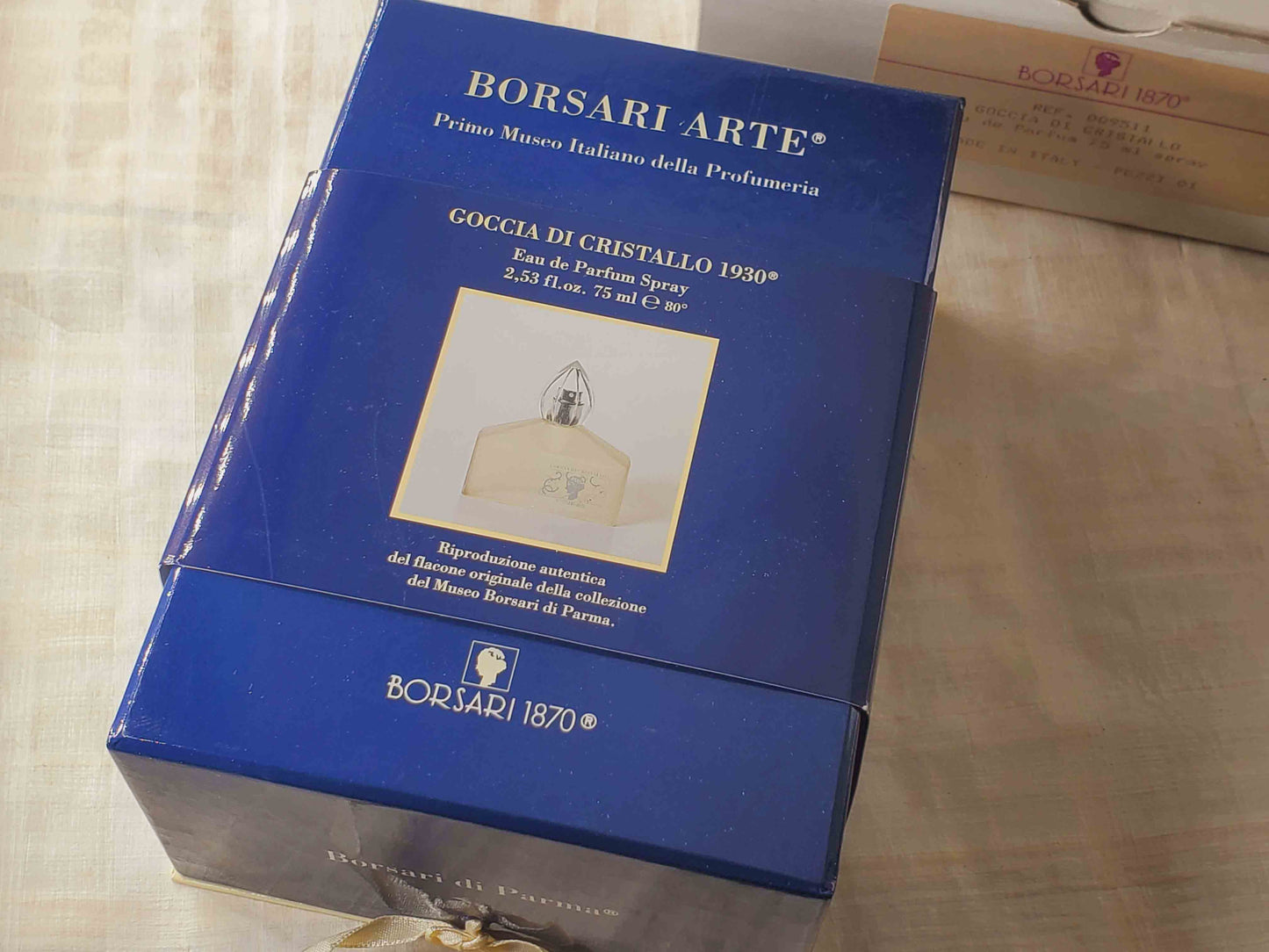 Goccia di Cristallo Borsari for women EDP Spray 75 ml 2.5 oz, Vintage, Rare