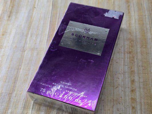 Signature for Her David Beckham for women EDT Spray 75 ml 2.5 oz, Vintage, Rare, Sealed