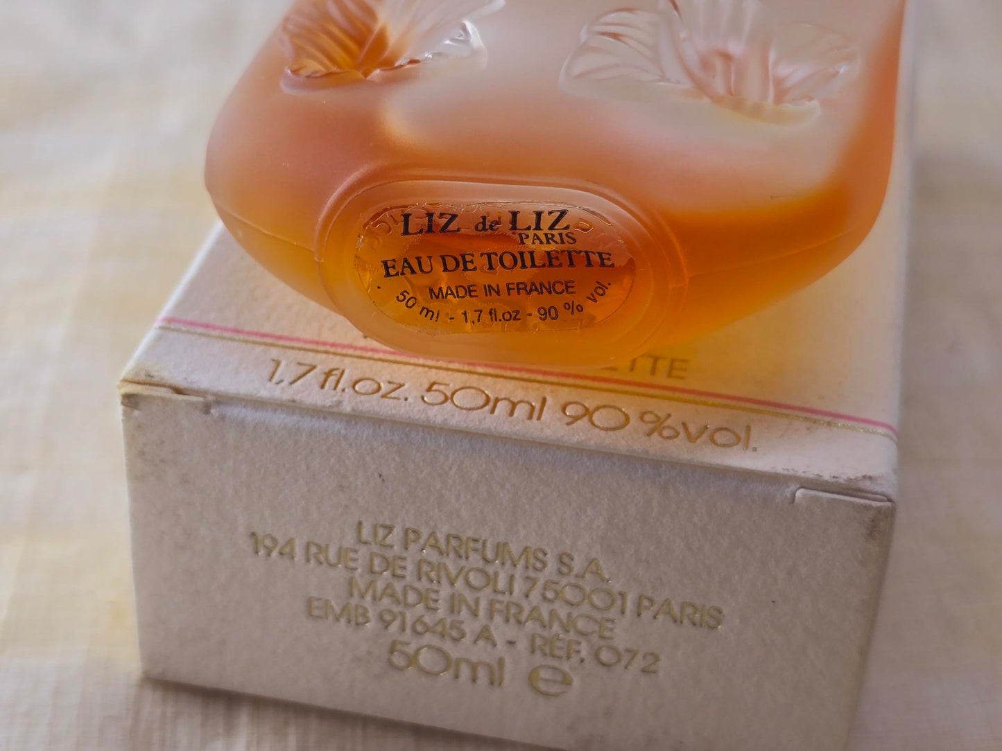 Liz de Liz Liz Paris 1945 for women EDT Spray 50 ml 1.7 oz, Rare, Vintage, As Pics