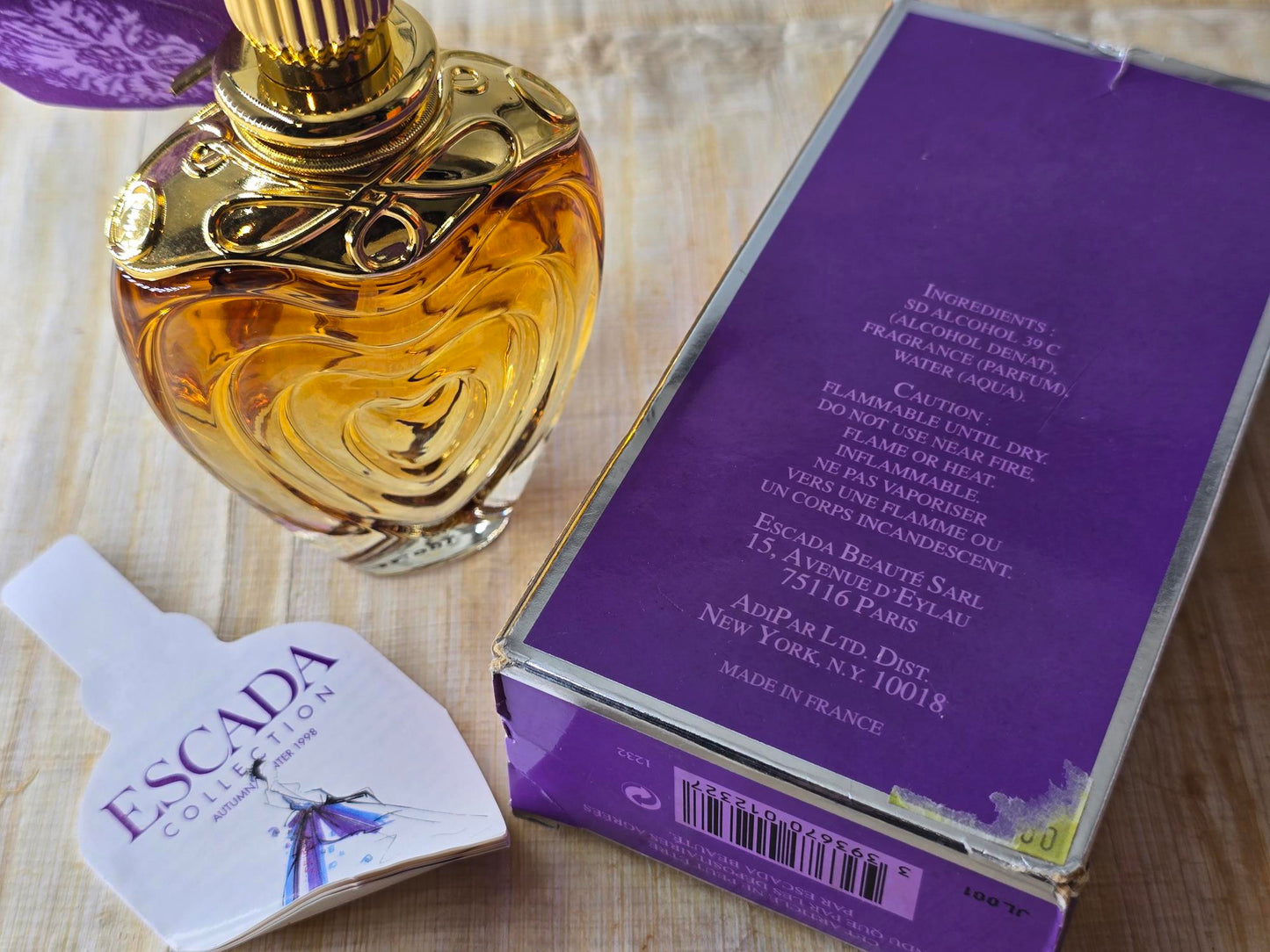 Escada Collection Escada for women Parfum de Toilette Spray 50 ml 1.7 oz, Vintage, Rare