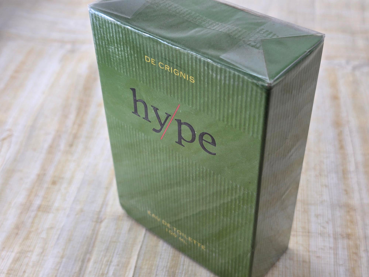Hype de Crignis for Men EDT Spray 100 ml 3.4 oz, Vintage, Rare, Sealed