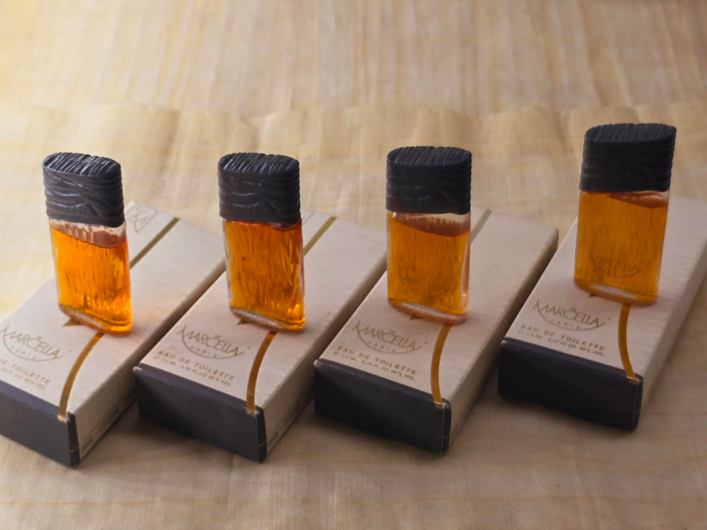 Marcella Wouters for women EDT Mini Splash 7.5 ml X 4, Vintage, Rare