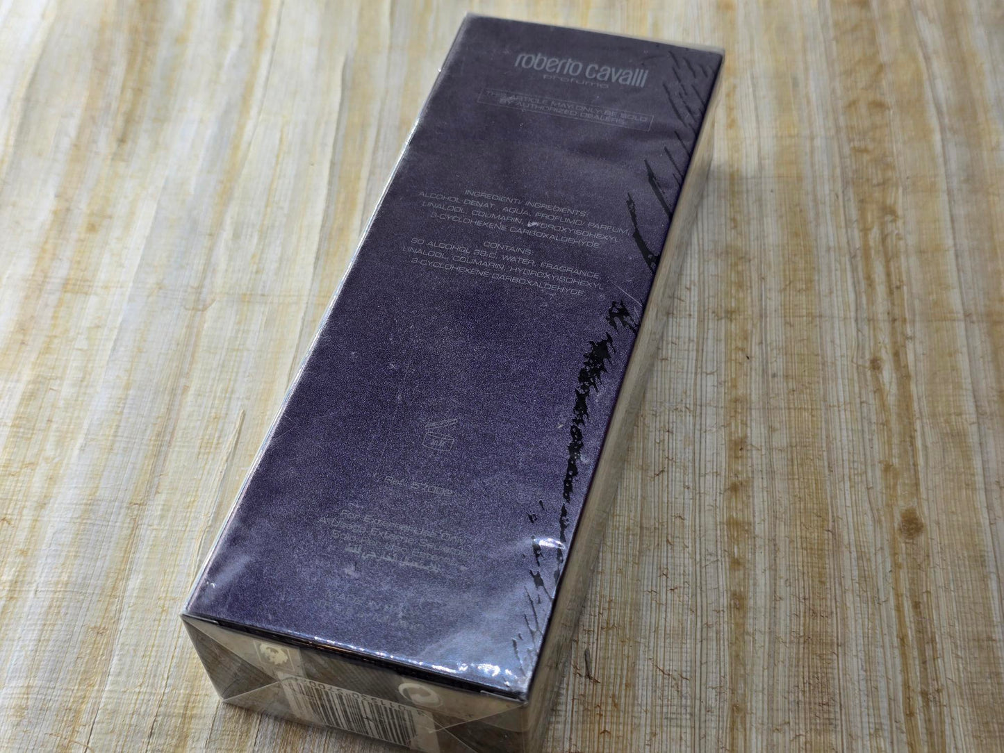 Roberto Cavalli Black for men EDT Spray 100 ml 3.4 oz OR 50 ml 1.7 oz, Vintage, Rare, Sealed