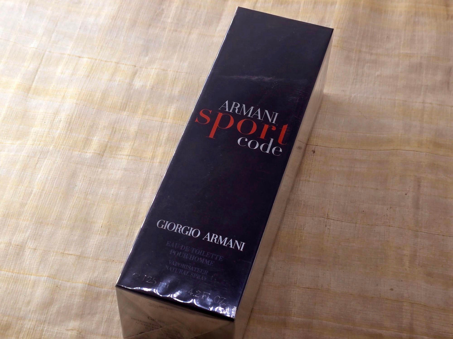 Armani Code Sport Giorgio Armani for men EDT Spray 125 ml 4.2 oz OR 75 ml 2.5 oz OR 50 ml 1.7 oz, Rare, Vintage, Sealed