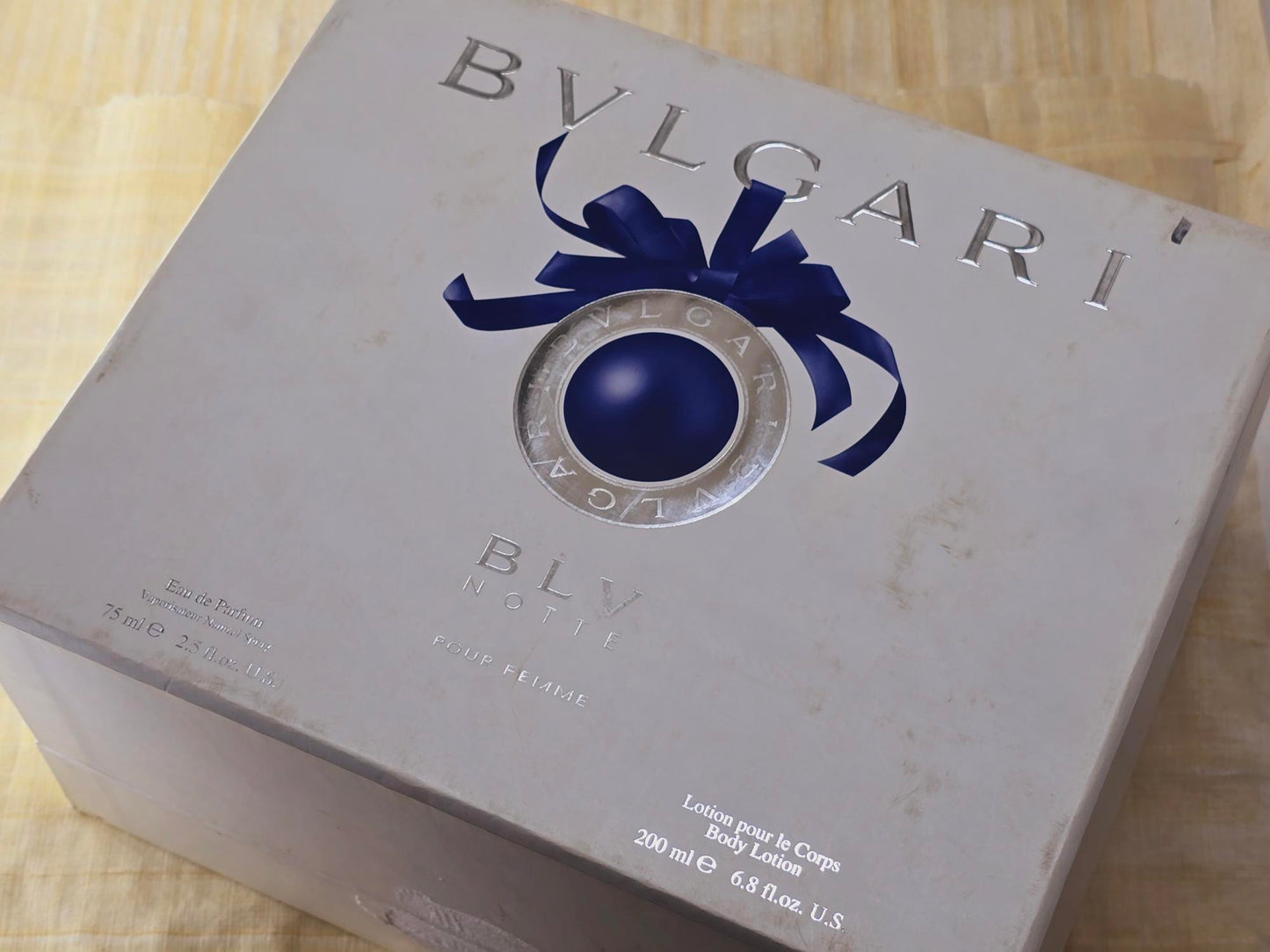 BLV Notte Pour Femme Bvlgari for women EDP Spray 75 ml 2.5 oz, Vintage, Rare, As Pics
