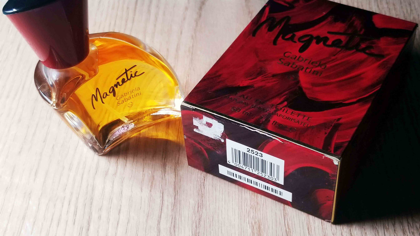 Magnetic Gabriela Sabatini for women EDT Spray 100 ml 3.4 oz, Vintage, Rare