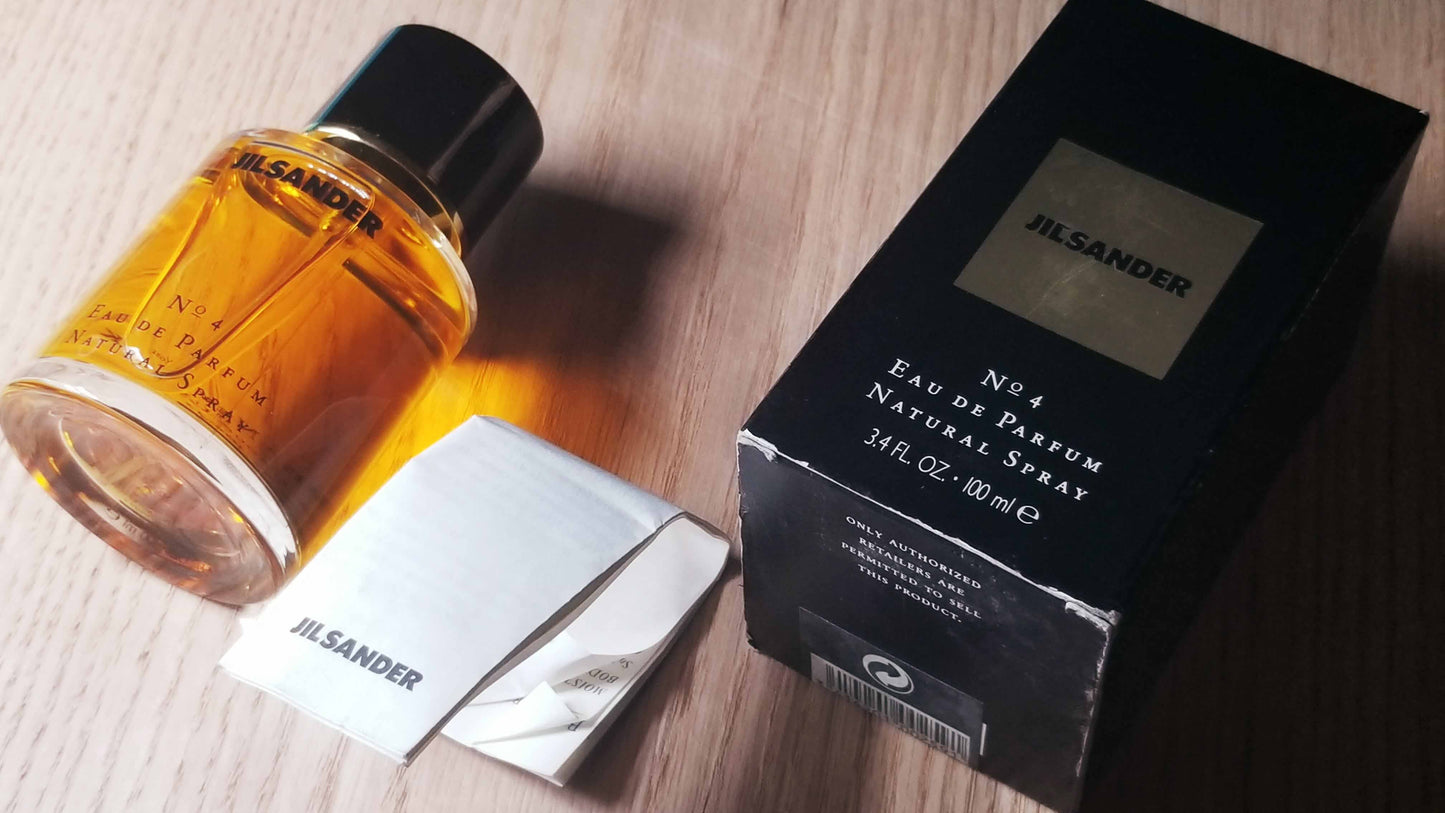 Jil Sander No. 4 Jil Sander for women EDP Spray 100 ml 3.4 oz, Vintage, Rare