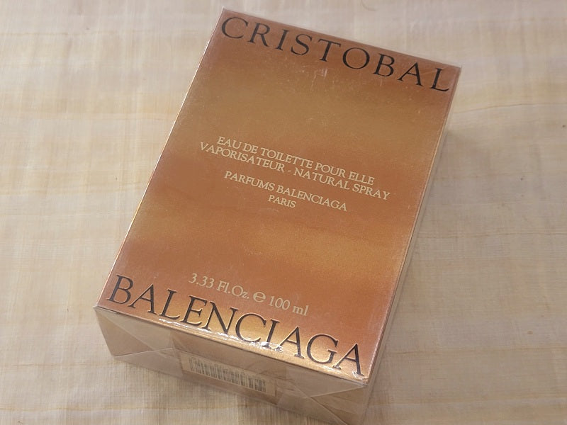 Cristobal Balenciaga for women EDT Spray 100 ml 3.4 oz Or 50 ml 1.7 oz, Vintage, Rare, Sealed