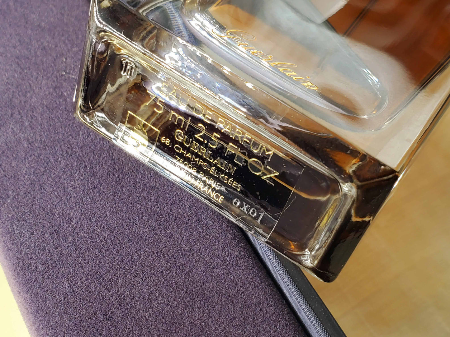Angélique Noire Guerlain Unisex EDP Spray 75 ml 2.5 oz, Vintage, Rare
