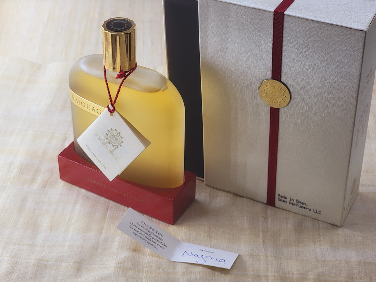 The Library Collection Opus IV Amouage Unisex Spray 100 ml 3.4 oz, First Edition Oman Vintage, Rare, As Pics