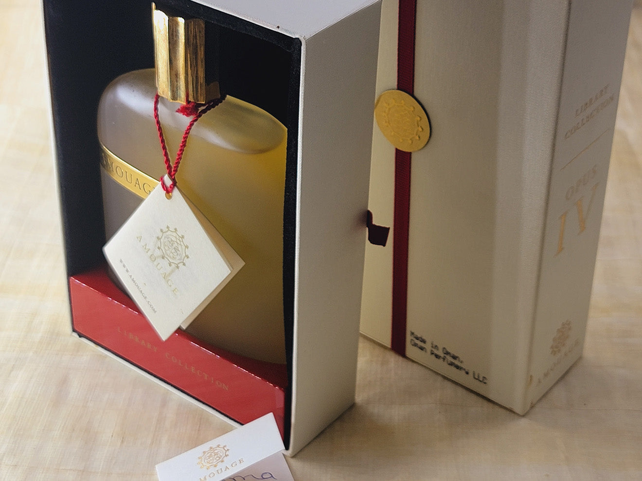 The Library Collection Opus IV Amouage Unisex Spray 100 ml 3.4 oz, First Edition Oman Vintage, Rare, As Pics