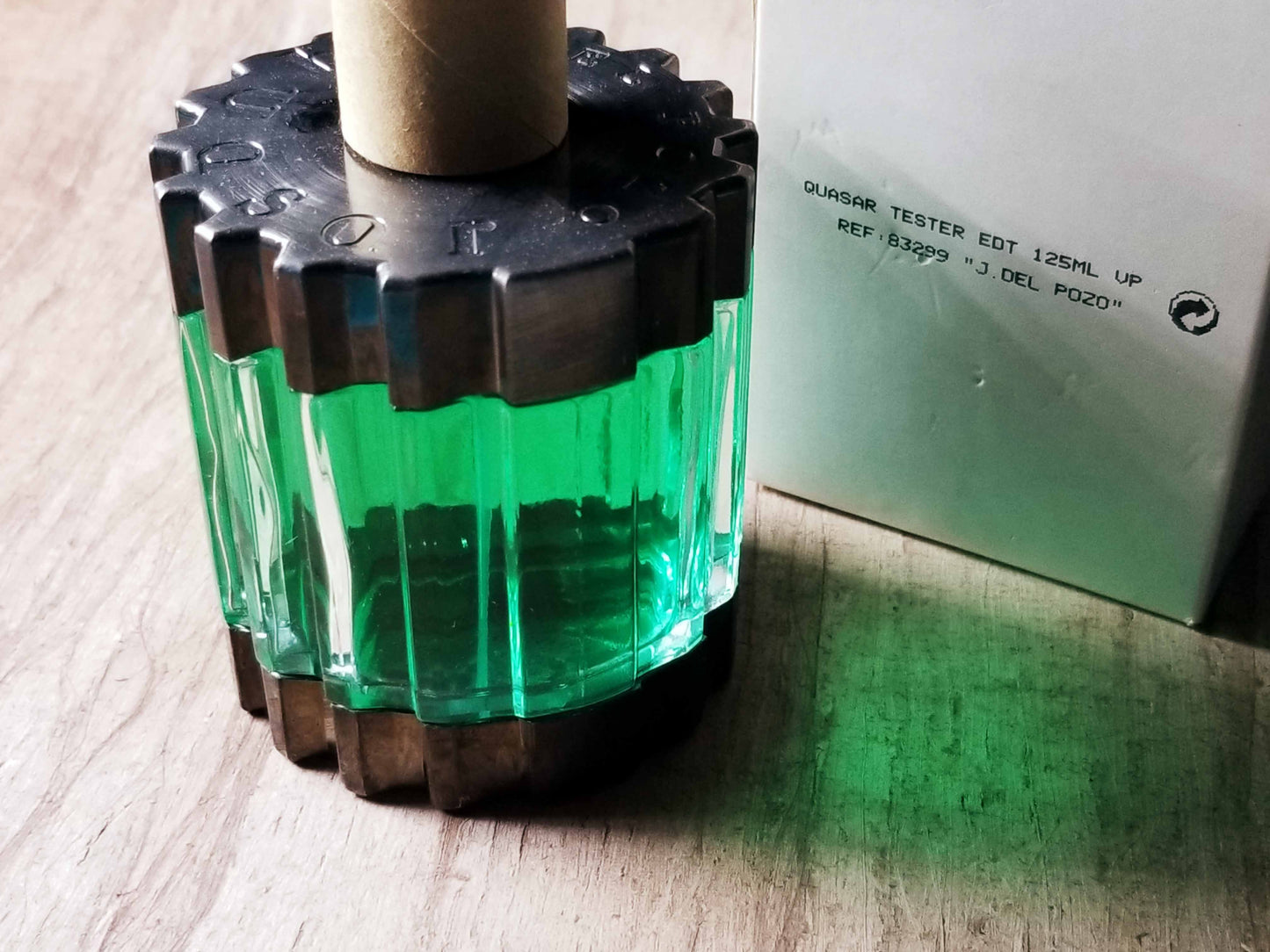 Quasar Jesus Del Pozo for men EDT Spray 125 ml 4.2 oz, Rare, Vintage, Tester