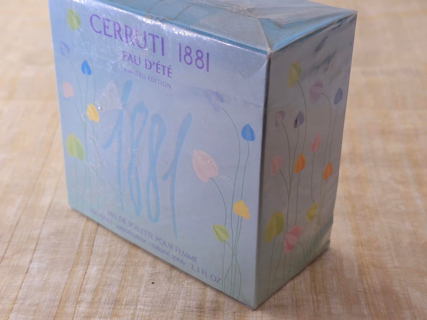 Cerruti 1881 Eau d'Ete 2003 Cerruti for women EDT Spray 100 ml 3.4 oz, Vintage, Rare, Sealed