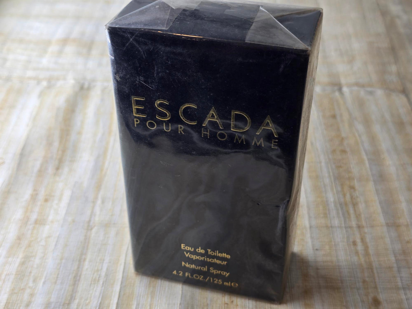 Escada pour Homme Escada for men EDT Spray 125 ml 4.2 - Rare, Vintage, Original Bottle Sealed