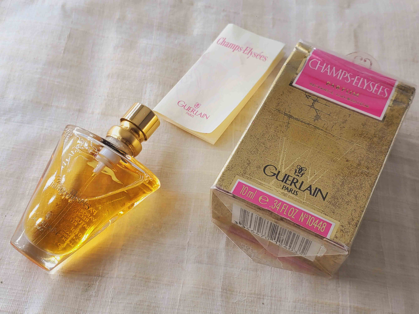 Champs Elysees Extract Guerlain for women Parfum Extrait Spray 10 ml 0,34 oz, Recharge, Vintage, Rare