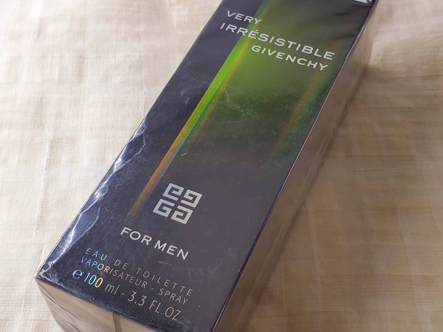 Very Irresistible for men Givenchy EDT Spray 100 ml 3.4 oz Or 50 ml 1.7 oz, Vintage, Rare, Sealed