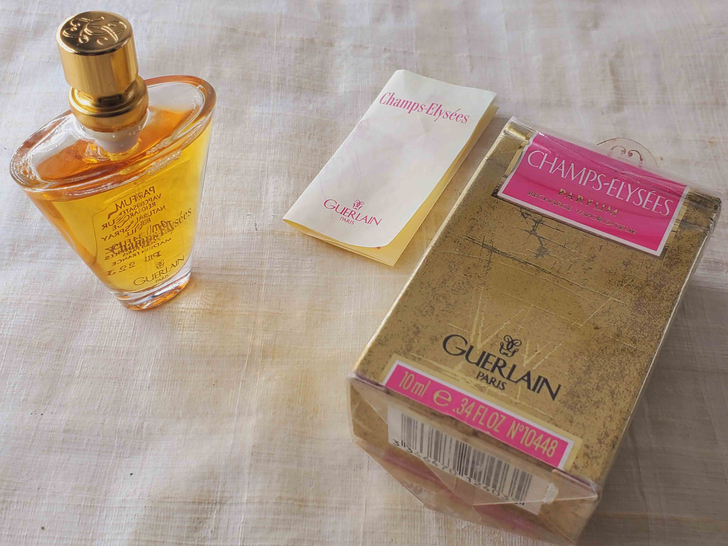 Champs Elysees Extract Guerlain for women Parfum Extrait Spray 10 ml 0,34 oz, Recharge, Vintage, Rare