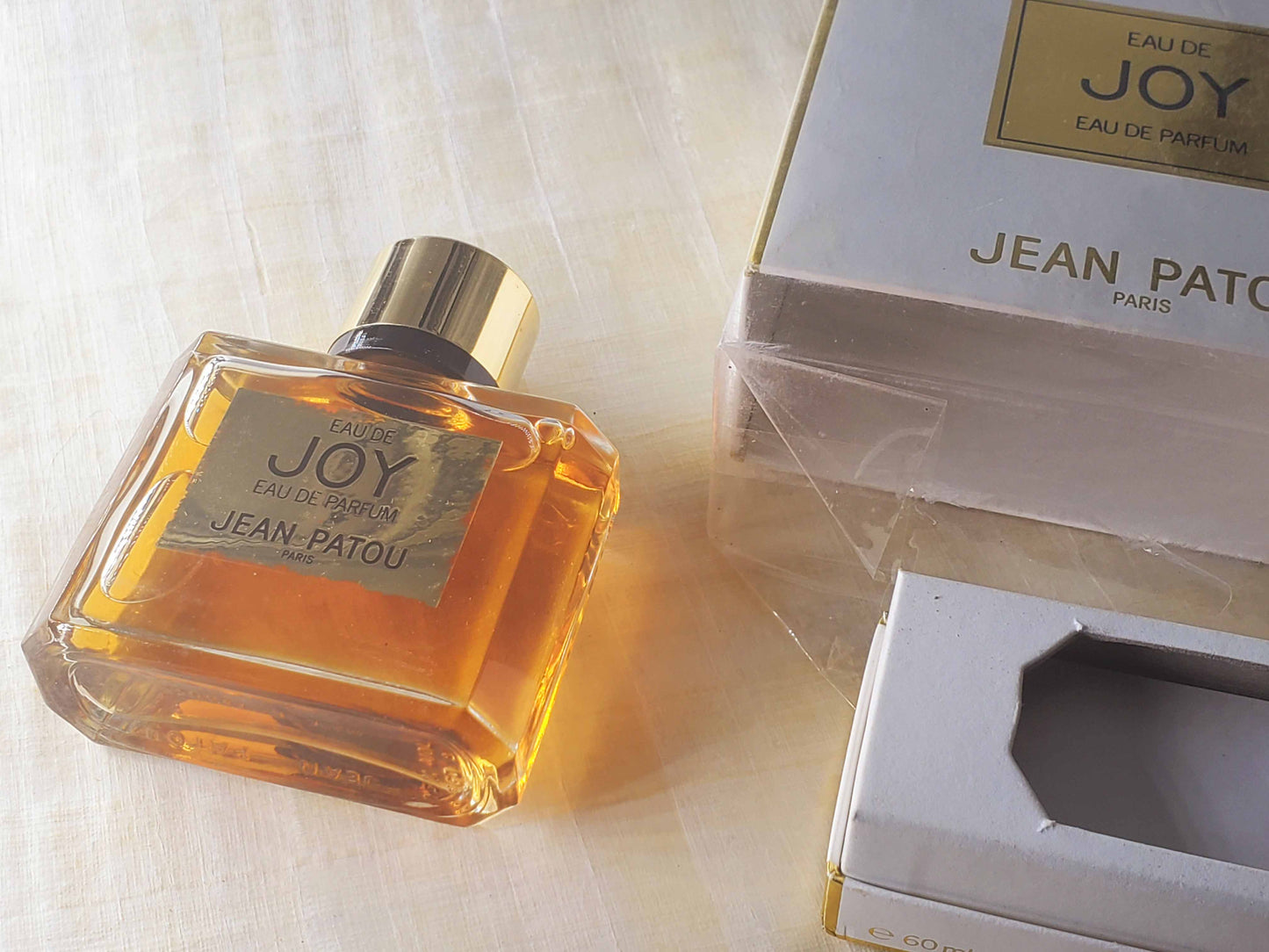 Eau de Joy Jean Patou for women EDP Splash 60 ml 2 oz, Vintage, Rare