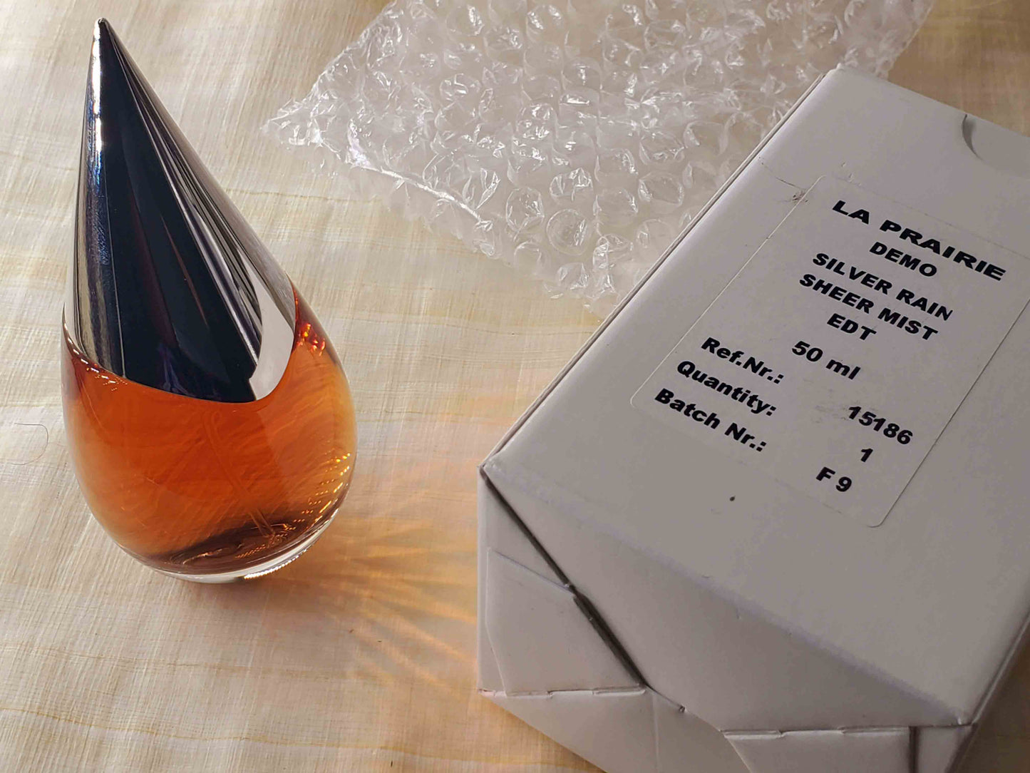 Silver Rain Sheer Mist La Prairie for women EDP Spray 50 ml 1.7 oz, Vintage, Rare, TESTER