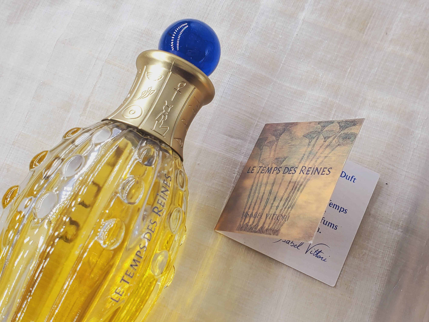 Le Temps de Reines ID Parfums Isabel Derroisné 1998 for women EDT Spray 75 ml 2.5 oz, Vintage, Rare