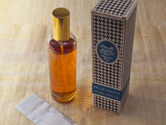 Diorella Christian Dior Paris EDT Recharge Spray 100 ml 3.4 oz OR 50 ml 1.7 oz, Vintage, Rare
