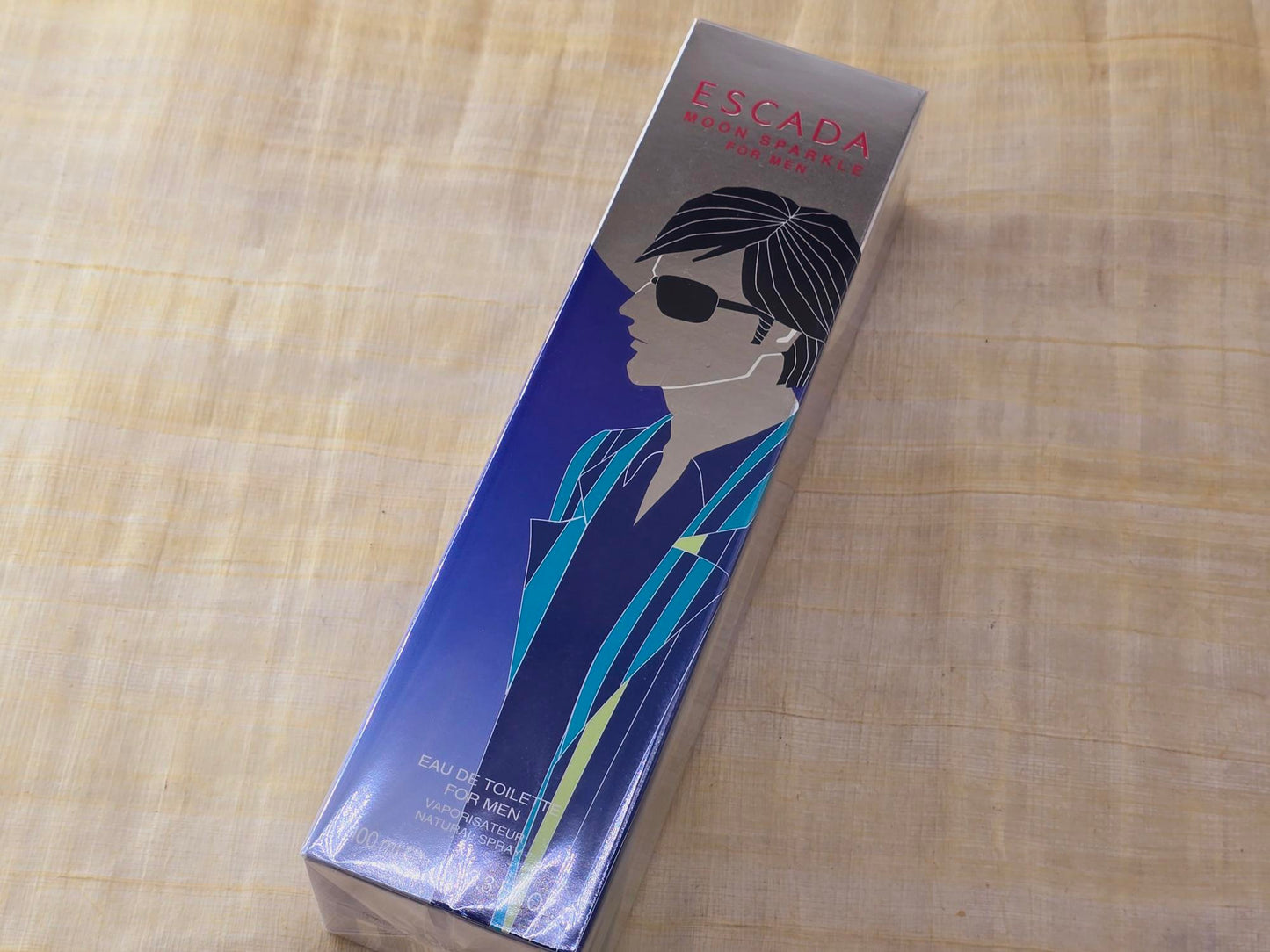 Escada Moon Sparkle pour Homme for men EDT Spray 100 ml 3.4 oz, Vintage, Rare, Sealed