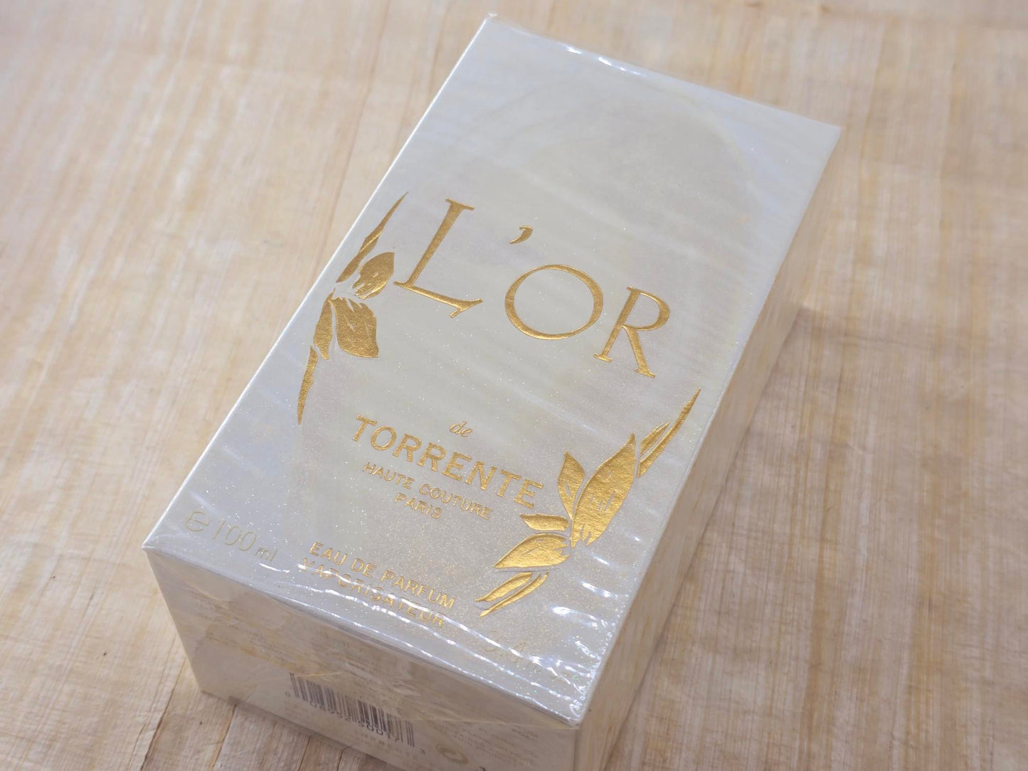 L'Or de Torrente Haute Couture for women EDP Spray 100 ml 3.4 oz OR 30 ml 1 oz, Vintage, Rare, Sealed