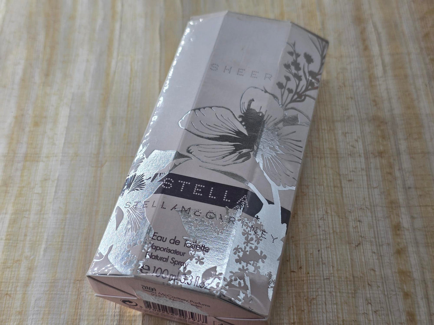 Sheer Stella 2007 Stella McCartney for women EDT Spray 100 ml 3.4 oz, Vintage, Rare, Sealed