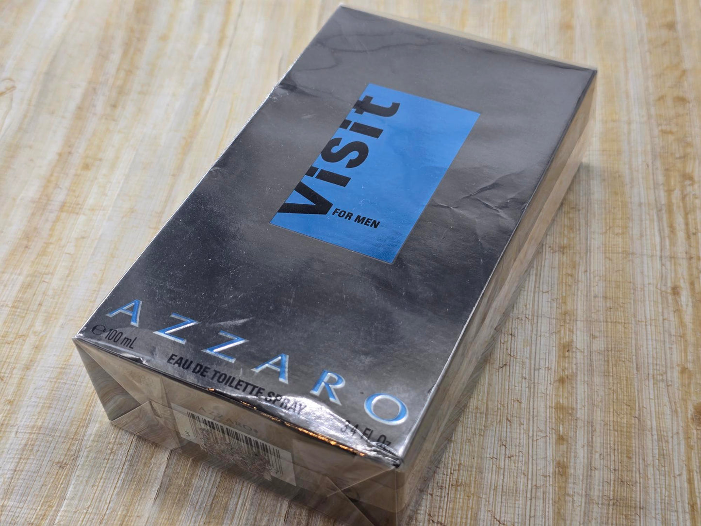 Visit For Men Azzaro for men EDT Spray 100 ml 3.4 oz, Rare, Vintage, Sealed