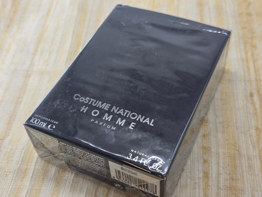 Costume National Homme Parfum CoSTUME NATIONAL for men Pure Parfum Spray 100 ml 3.4 oz, Vintage, Rare, Sealed