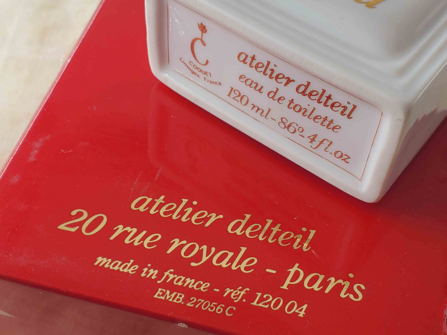 Shaïna Atelier Delteil for Women EDT Spray 120 ml 4 oz, Vintage, Rare