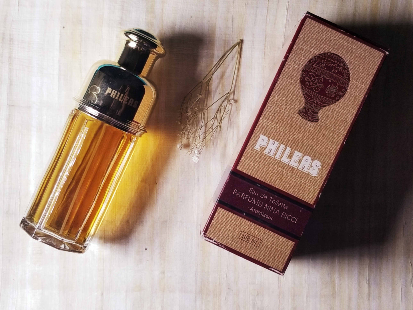 Phileas Nina Ricci for men EDT Atomizer 108 ml 3.6 oz, Rare, Vintage