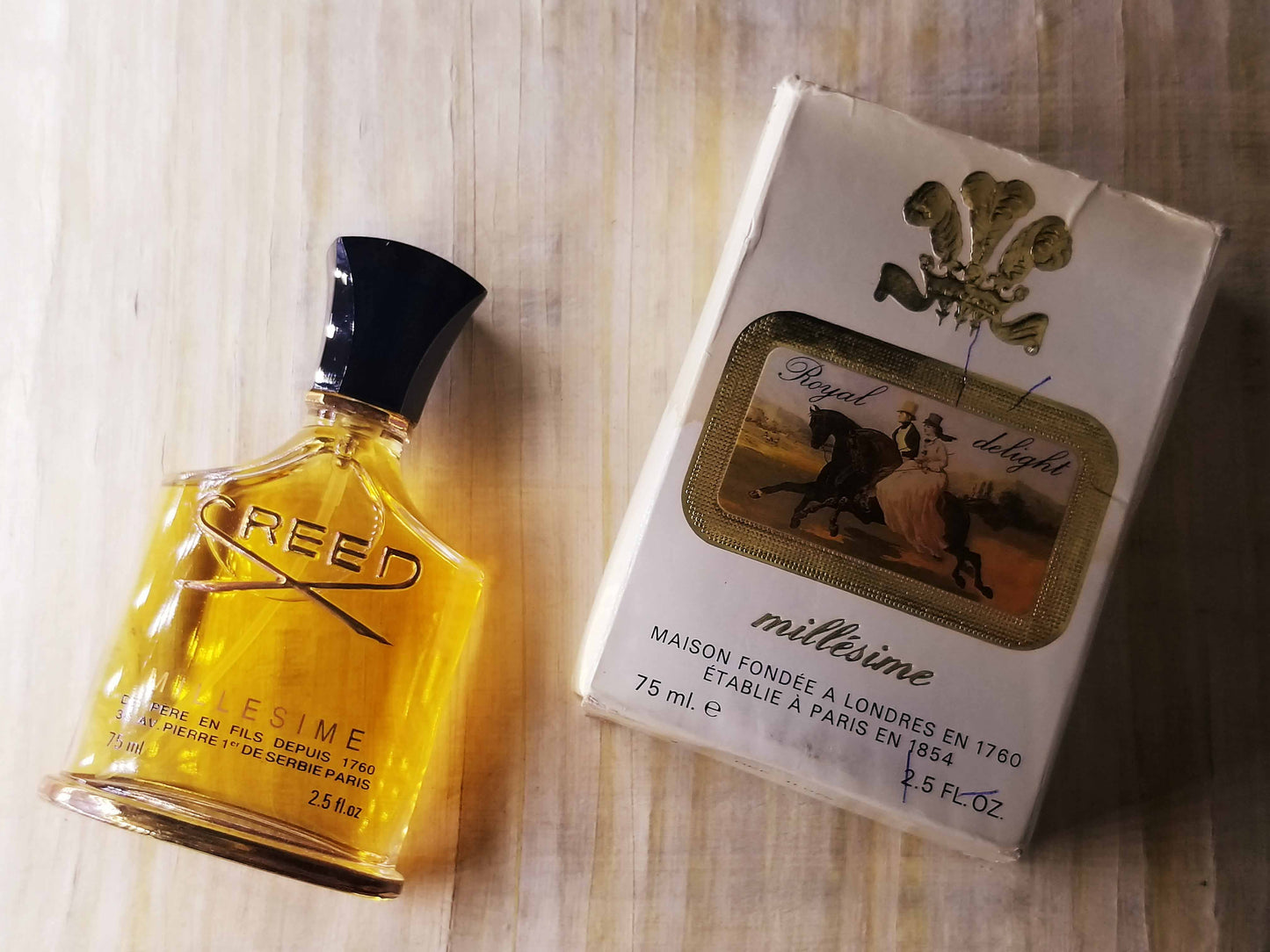Royal Delight Creed Unisex EDP Spray 75 ml 2.5 oz, Very Rare, Vintage