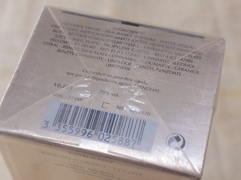 Ambre Sublime Stendhal for women EDP Spray 90 ml 3 oz, Vintage, Rare, Sealed
