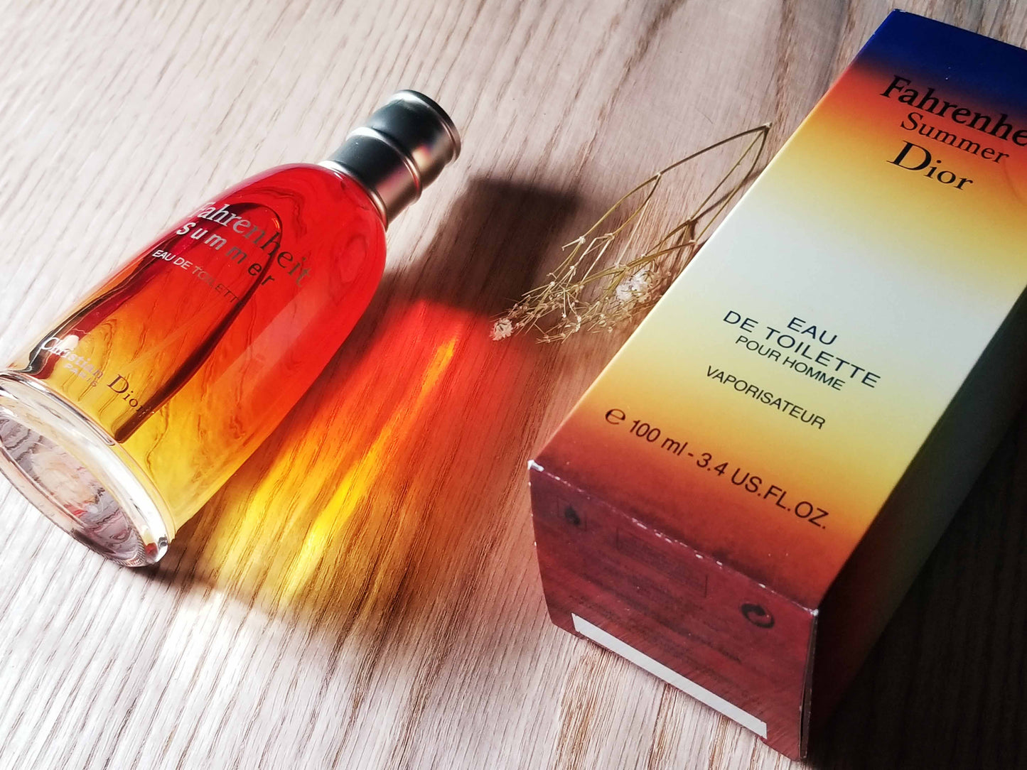 Fahrenheit Summer 2002 Dior for men EDT Spray 100 ml 3.4 oz, Rare, Vintage