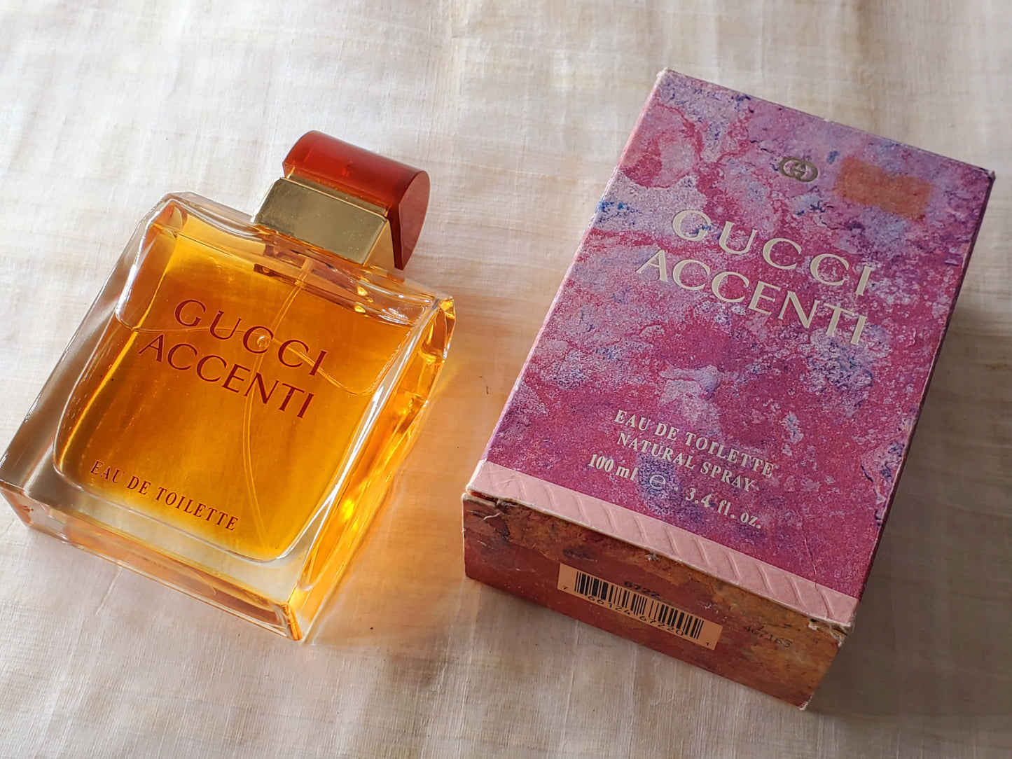 Gucci Accenti for woman EDT Spray 100 ml 3.4 oz OR 50 oz 1.7 oz, Vintage, Rare