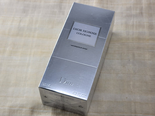 Dior Homme Cologne 2007 Christian Dior for men Spray EDC 125 ml 4.2 oz, Vintage, Rare, Sealed
