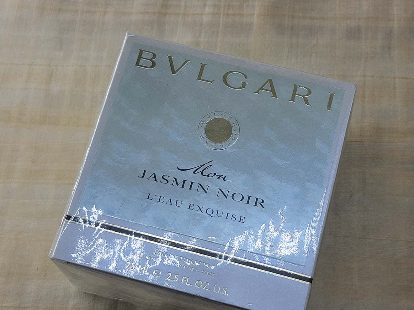 Mon Jasmin Noir L'Eau Exquise Bvlgari for women EDT Spray 75 ml 2.5 oz, Vintage, Rare, Sealed