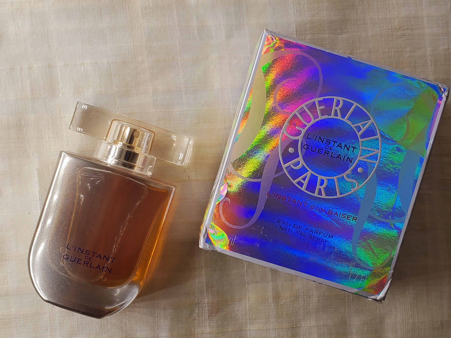 L'Instant de Guerlain L'Instrant d'un Baiser for Women EDP Spray 50 ml 1.7 oz, vintage, rare