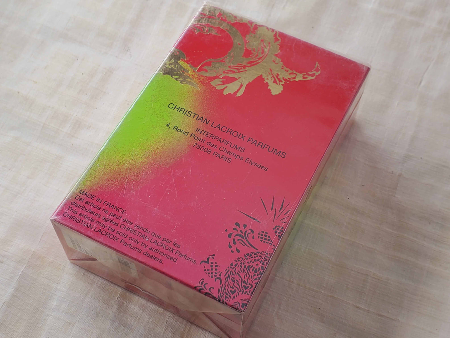 Christian Lacroix Tumulte for Women EDP Spray 100 ml 3.4 oz OR 50 ml 1.7 oz, Vintage, Rare, Sealed