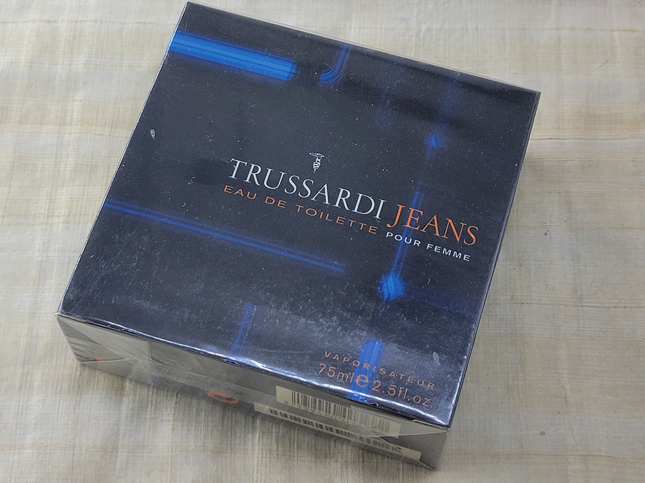 Trussardi Jeans for women EDT Spray 75 ml 2.5 oz, Vintage, Rare, Sealed