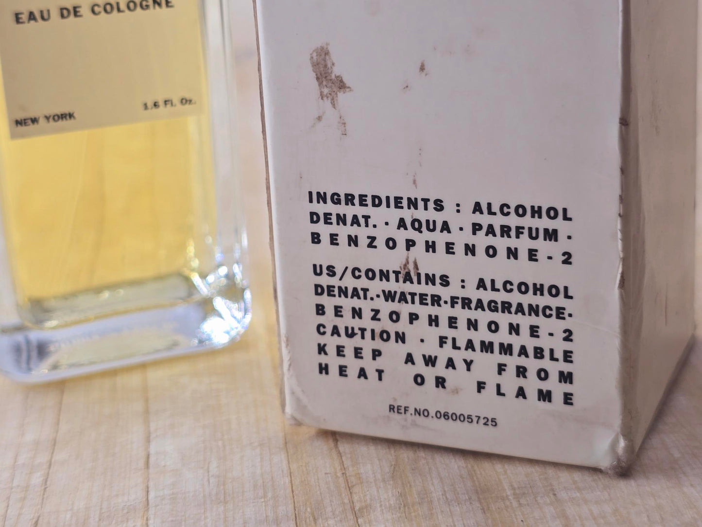 Eau de Cologne Helmut Lang for men EDC Spray 100 ml 3.4 oz Or 50 ml 1.7 oz, Vintage, Rare