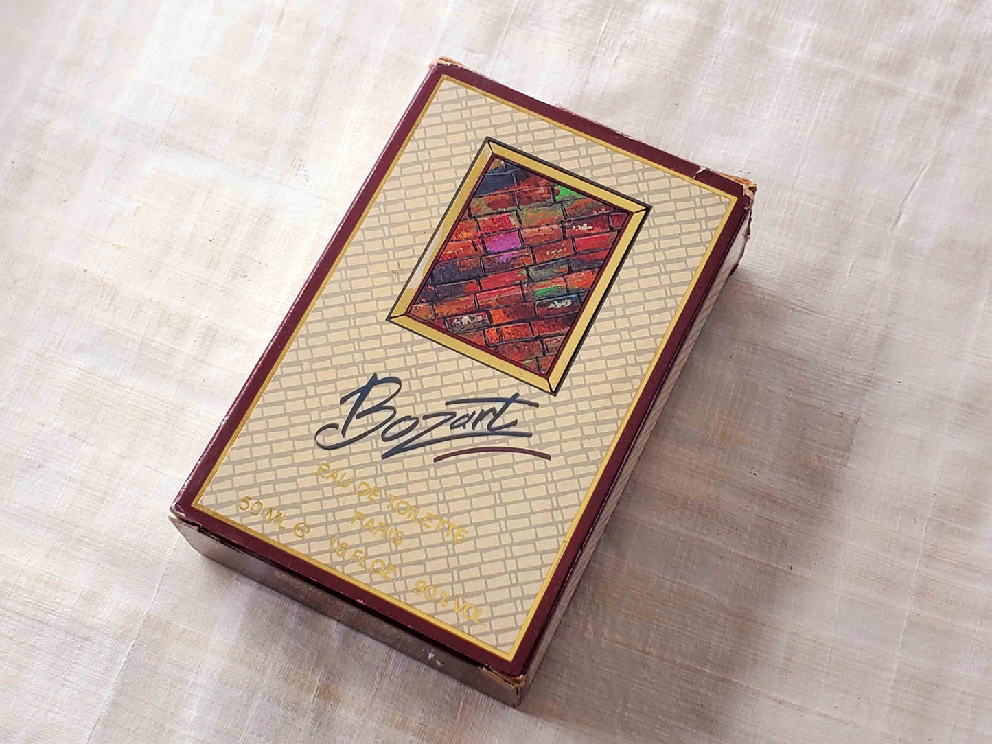 Bozart Jean Louis Vermeil for Men EDT Spray 100 ml 3.4 oz Or 50 ml 1.7 oz, Vintage, Rare, As Pic