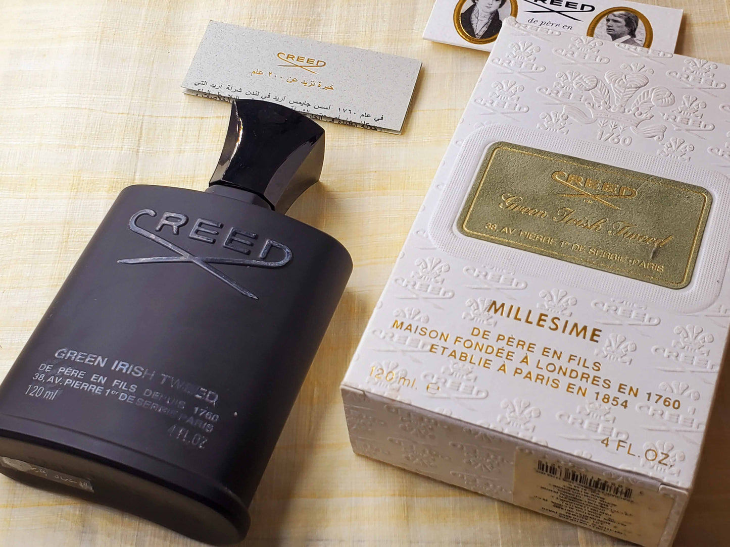 Green Irish Tweed Creed for men EDT Spray 120 ml 4 oz, Rare, Vintage