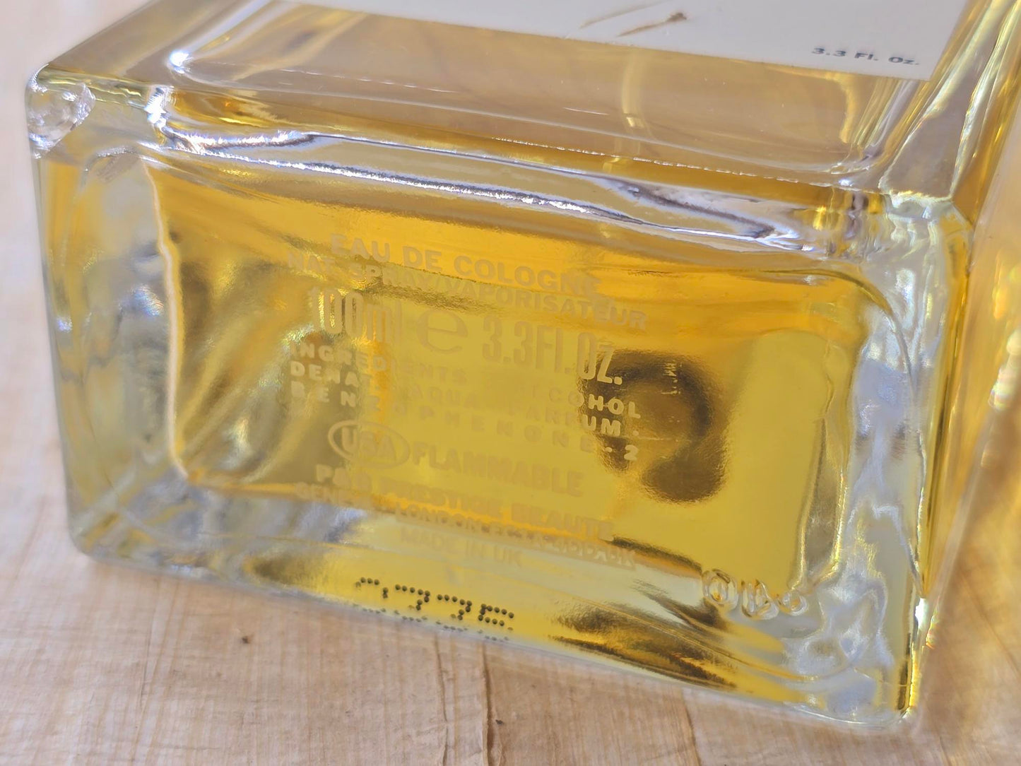 Eau de Cologne Helmut Lang for men EDC Spray 100 ml 3.4 oz Or 50 ml 1.7 oz, Vintage, Rare