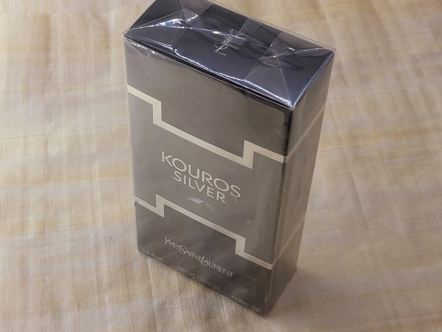 Yves Saint Laurent Kouros Silver for men EDT Spray 100 ml 3.4 oz OR 50 ml 1.7 oz, Rare, Vintage, Sealed