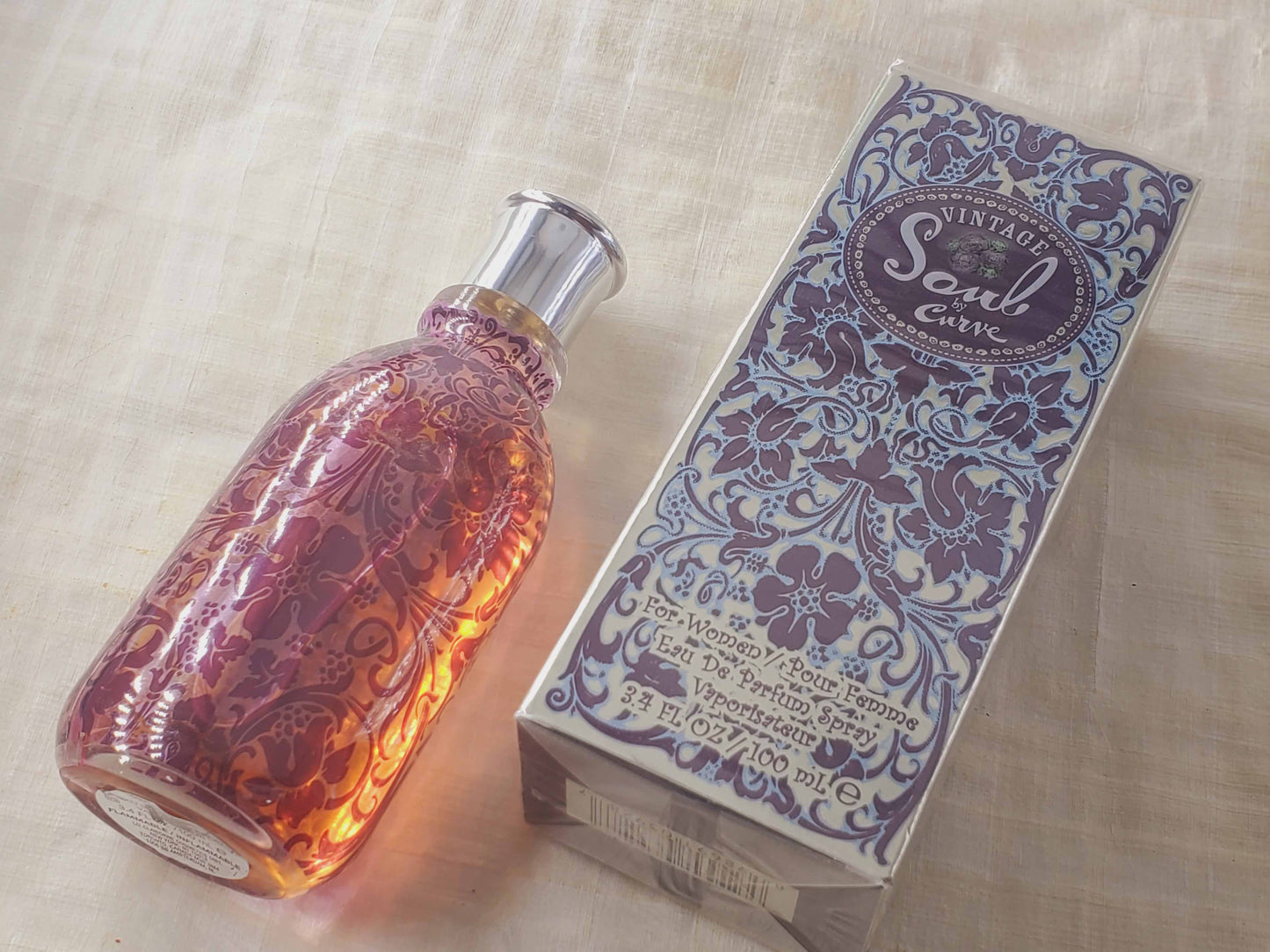Curve Soul Vintage Liz Claiborne for women EDP Spray 100 ml 3.4 oz, Vintage, Rare, Sealed