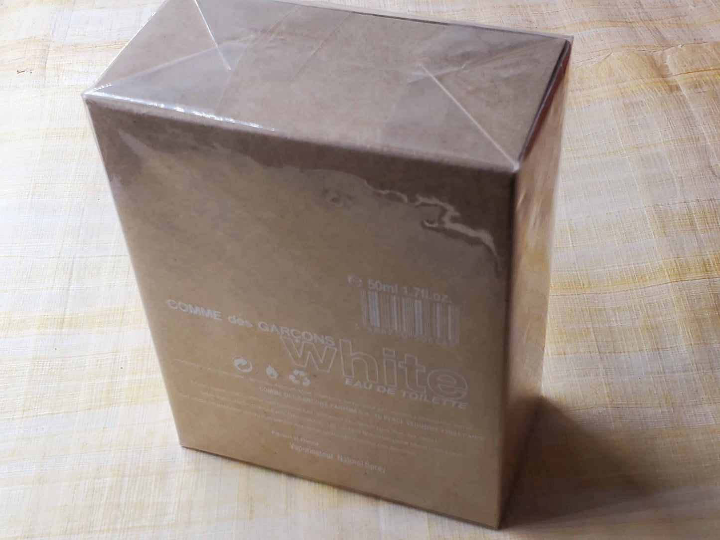 Comme des Garcons White Unisex EDT Spray 50 ml 1.7 oz, Rare, Vintage, Sealed