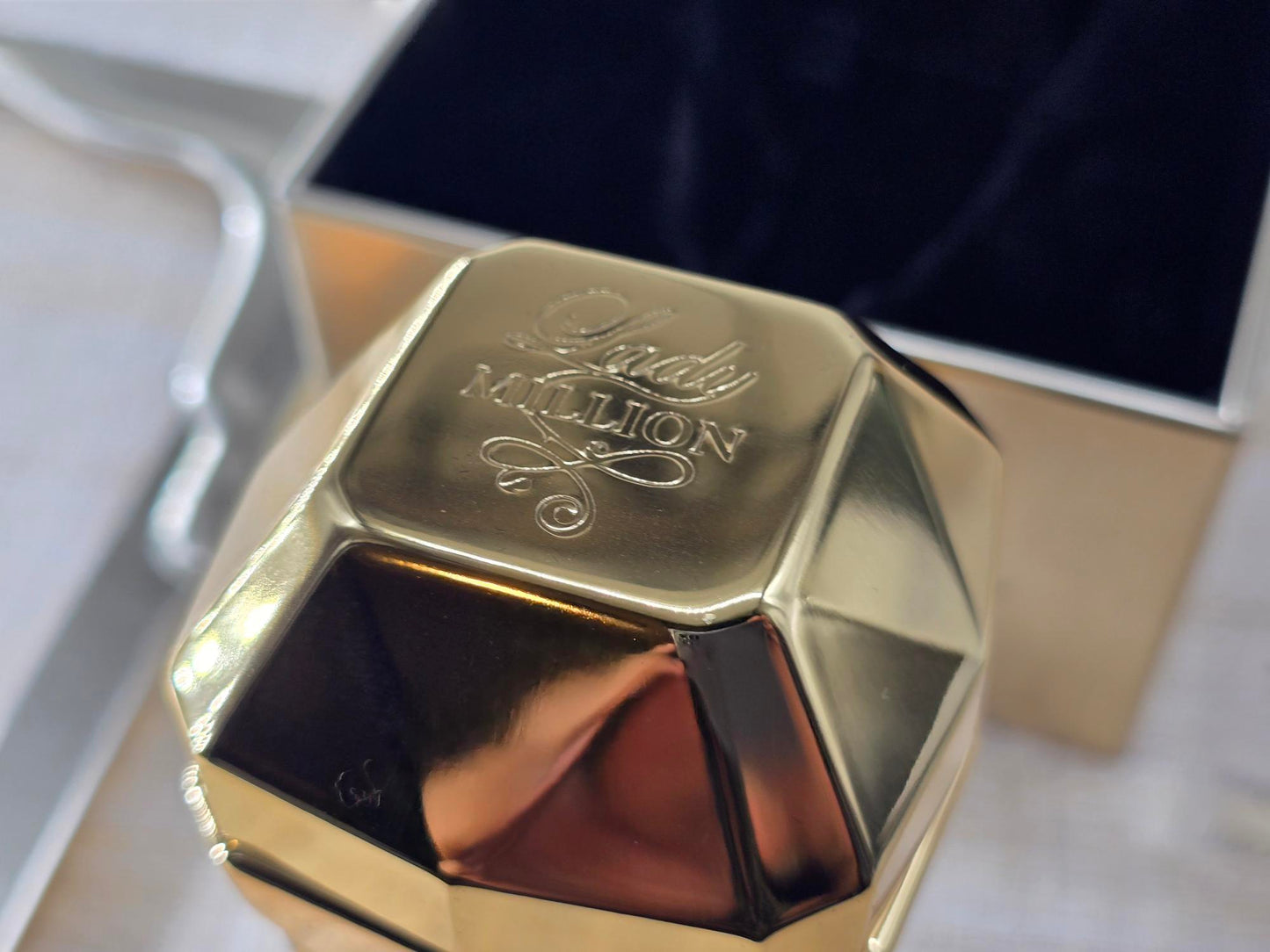 Lady Million Eau de Parfum Collector Edition Rabanne for women EDP Spray 80 ml 2.7 oz, Vintage, Rare